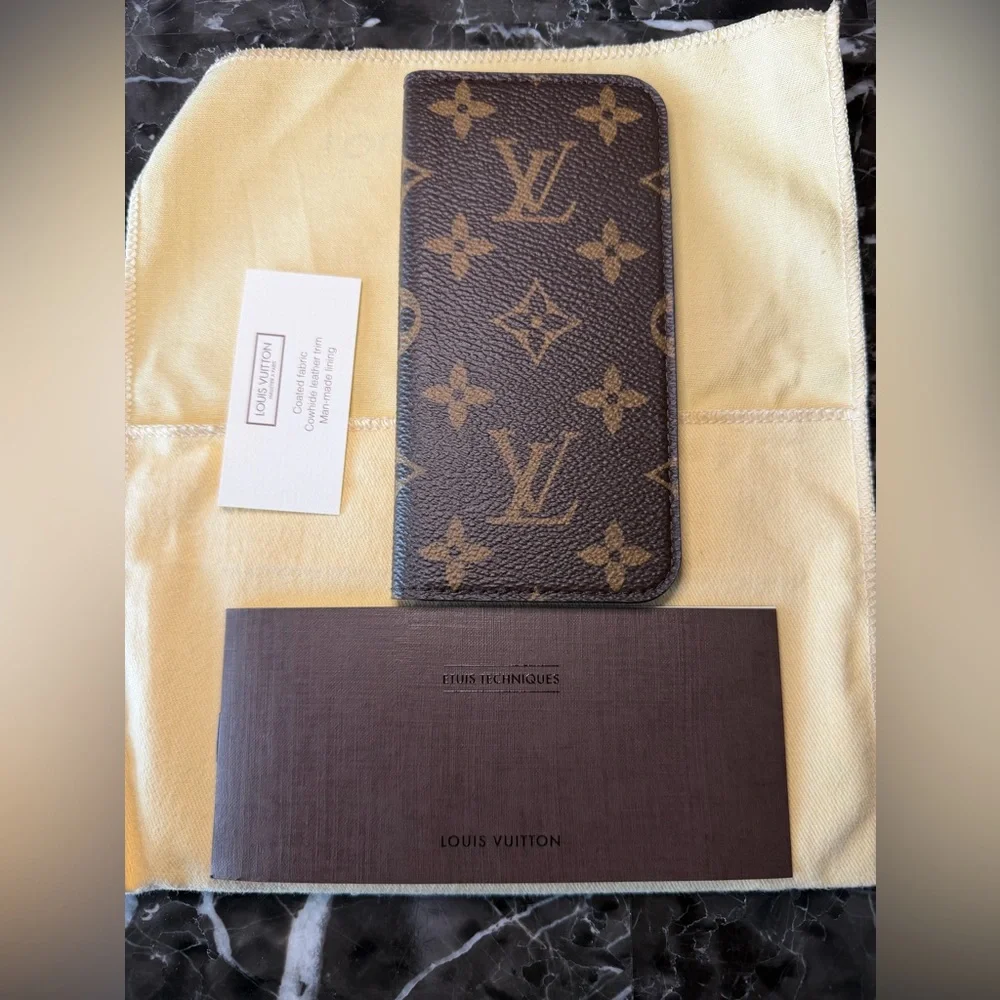 Louis Vuitton Dark Brown Monogram Phone Case